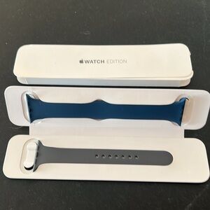 Apple Watch band blue gray brand new no tags
